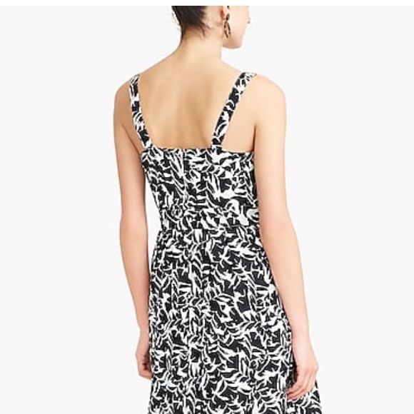 LAST ONE! J. CREW Tiered Cotton / Linen Maxi DRESS - Picture 7 of 8